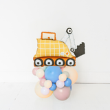 Excavator Construction Truck Balloon Stack