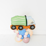Concrete Mixer Construction Truck Balloon Stack