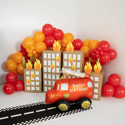 firetruck birthday balloon