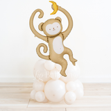 Monkey with Banana Balloon Stack