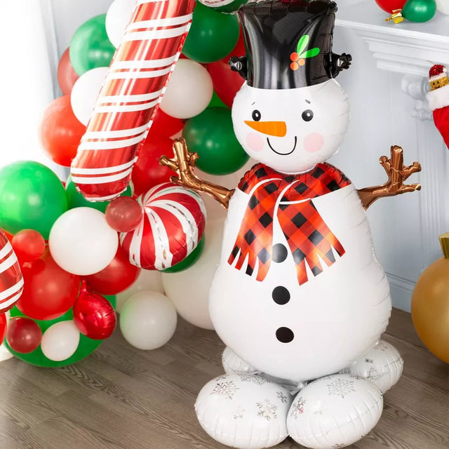 Jumbo Holiday Snowman Frosty Balloon