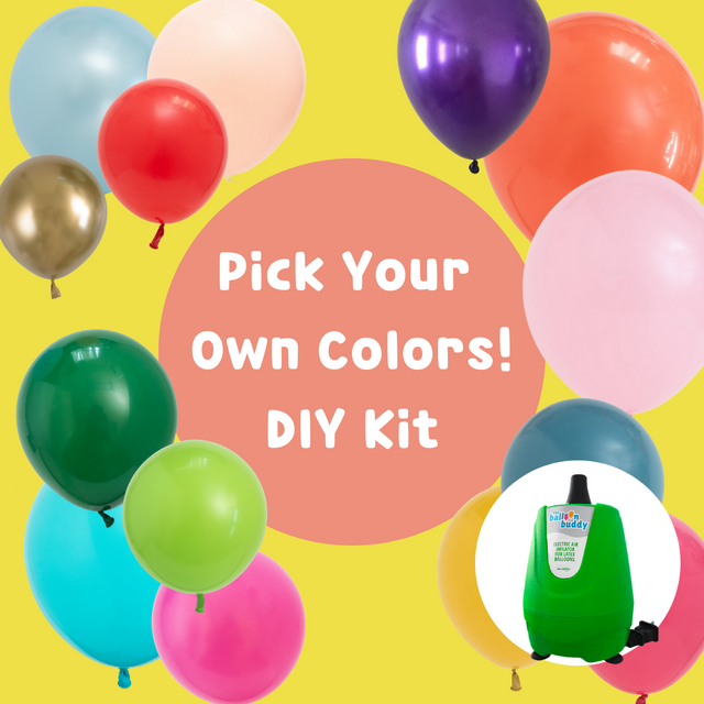 Pick Your Own Colors! DIY Balloon Garland Kit